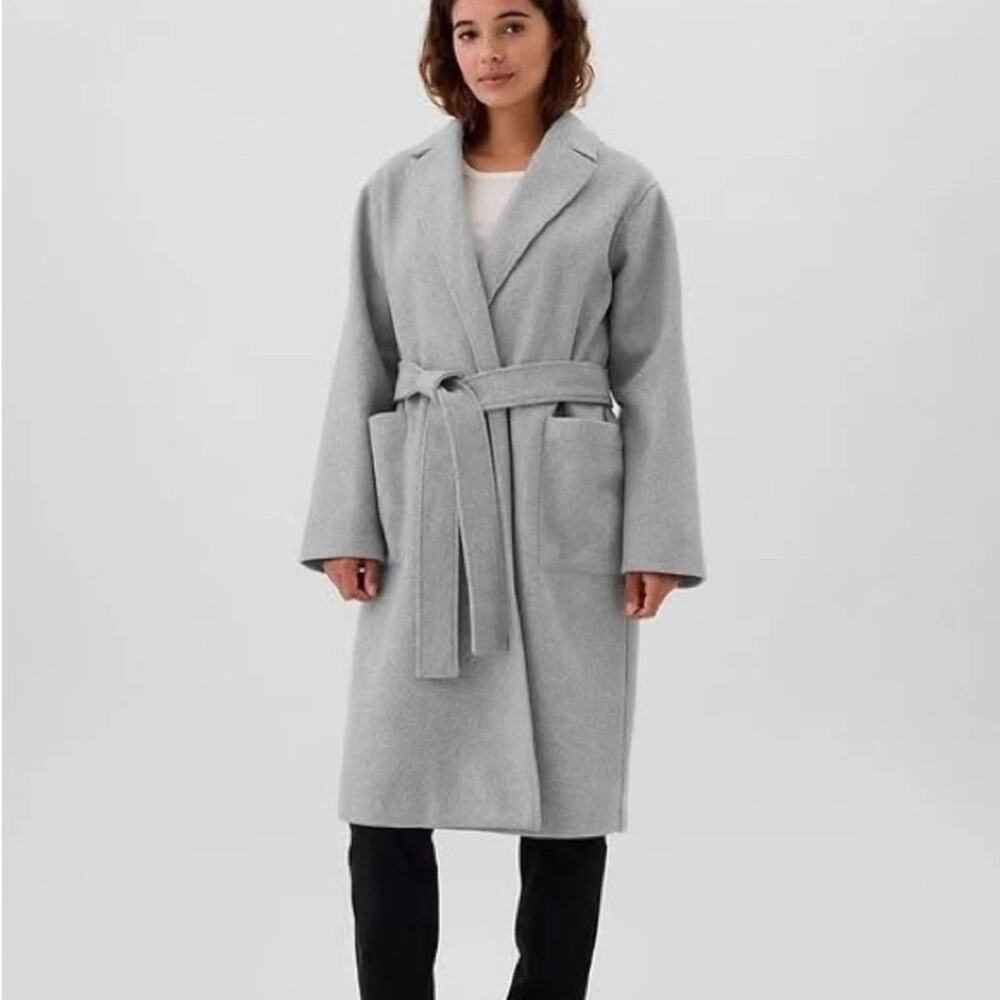 Gap Belted Wrap Coat